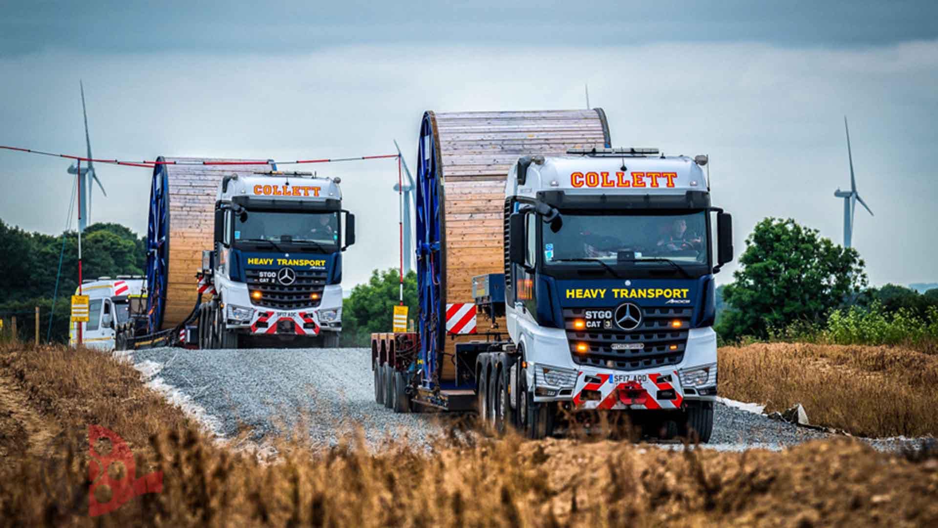 large construction truck